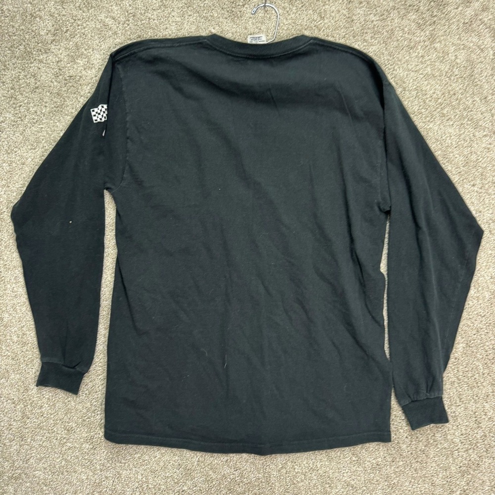 Delta Pro Weight Scorpions Racing Shirt Mens L Black Long Sleeve Graphic Tee - Picture 2 of 7
